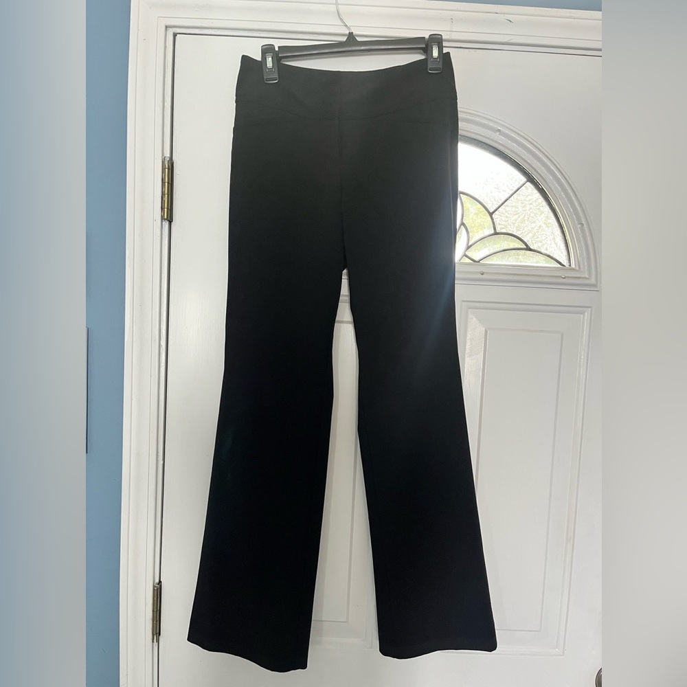 Elle Black Flare Boot Cut Pants